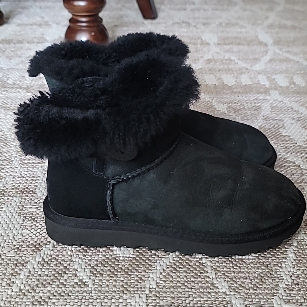 UGG Black Winter Boots